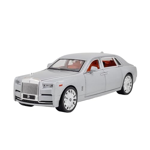 GUOXUN Legierung Auto Modell 1:20 Für Phantom Pull Back Door Spielzeug Für Kinder Luxusautos (1:20 Chrom) von GUOXUN