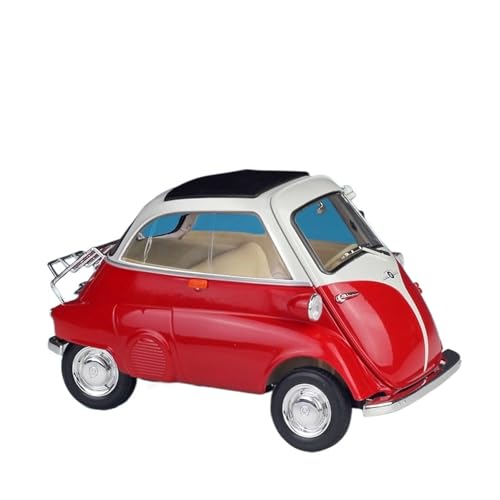 GUOXUN Maßstab 1:18 Geeignet Für 1955 Isetta Simulation Legierung Auto Modell Sammlung Ornamente(Red) von GUOXUN