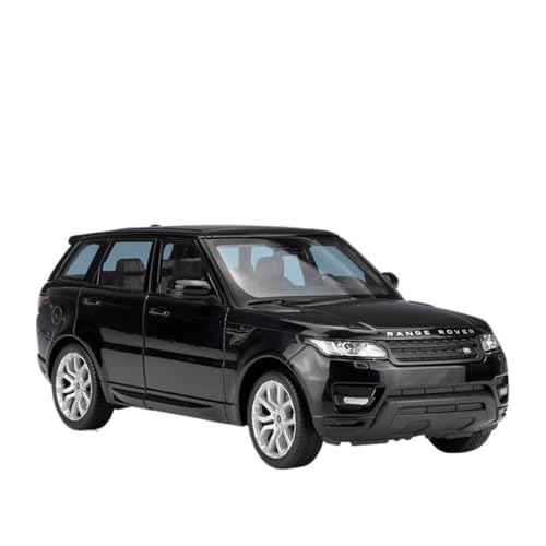 GUOXUN Maßstab 1:24, Geeignet Für Range Rover Sport Simulations-Legierungsautomodell(Black) von GUOXUN