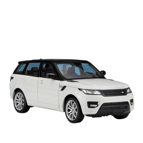 GUOXUN Maßstab 1:24, Geeignet Für Range Rover Sport Simulations-Legierungsautomodell(White) von GUOXUN