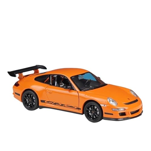 GUOXUN Maßstab 1:24 Geeignet Für 2016 911 GT3 RS Simulation Legierung Auto Modell Sammlung Ornamente(Orange) von GUOXUN