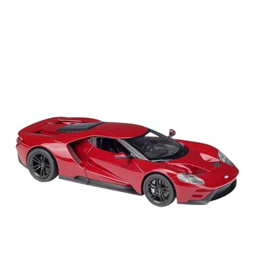 GUOXUN Maßstab 1:24 Geeignet Für 2017 Ford GT Simulation Legierung Auto Modell Sammlung Ornamente(Red) von GUOXUN