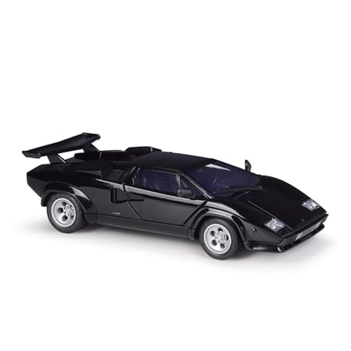 GUOXUN Maßstab 1:24 Geeignet Für Countach-Simulation Fertiges Automodell Aus Legierung(Black) von GUOXUN