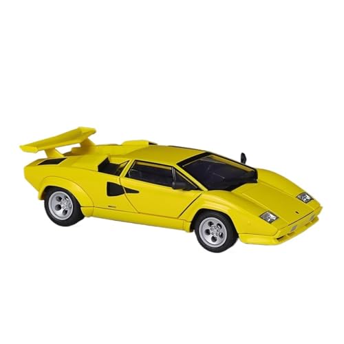 GUOXUN Maßstab 1:24 Geeignet Für Countach-Simulation Fertiges Automodell Aus Legierung(Yellow) von GUOXUN