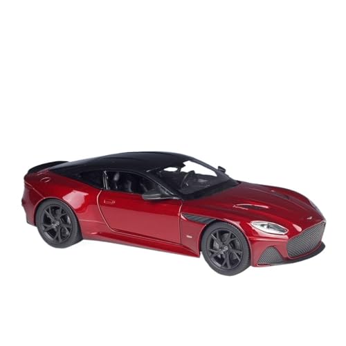 GUOXUN Maßstab 1:24 Geeignet Für DBS Superleggera Sportwagensimulation Legierungsautomodellsammlung Ornamente(Red) von GUOXUN