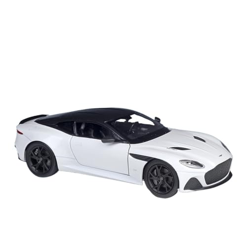 GUOXUN Maßstab 1:24 Geeignet Für DBS Superleggera Sportwagensimulation Legierungsautomodellsammlung Ornamente(White) von GUOXUN