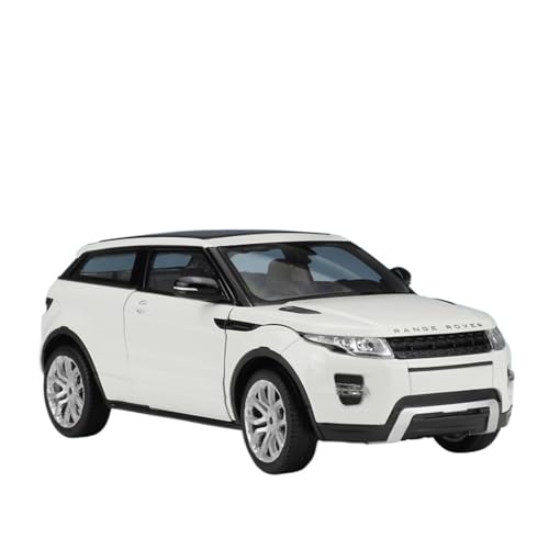 GUOXUN Maßstab 1:24 Geeignet Für Evoque SUV-Simulation Legierung Automodell Sammlung Ornamente(White) von GUOXUN