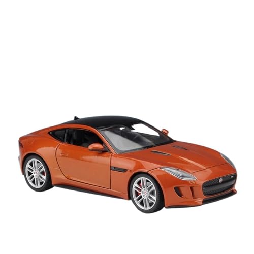 GUOXUN Maßstab 1:24 Geeignet Für F-Type Coupe Simulation Legierung Automodell Sammlung Ornamente(Orange) von GUOXUN