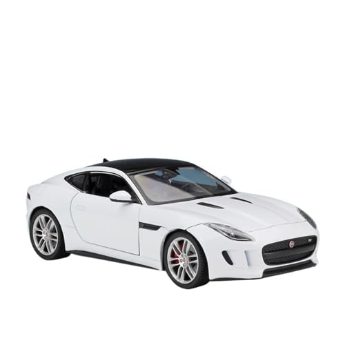 GUOXUN Maßstab 1:24 Geeignet Für F-Type Coupe Simulation Legierung Automodell Sammlung Ornamente(White) von GUOXUN