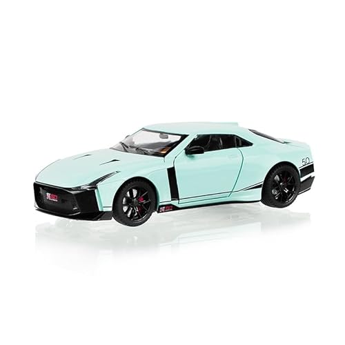 GUOXUN Maßstab 1:24 Geeignet Für GTR50 Legierung, Druckguss-Automodell Interaktives Multifunktionsauto(Green) von GUOXUN