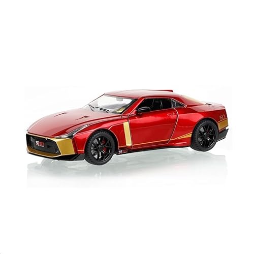 GUOXUN Maßstab 1:24 Geeignet Für GTR50 Legierung, Druckguss-Automodell Interaktives Multifunktionsauto(Red) von GUOXUN