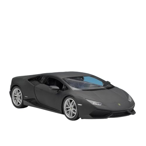 GUOXUN Maßstab 1:24 Geeignet Für Huracan LP610-4 Sportwagensimulation Legierung Automodellsammlung Ornamente(Black) von GUOXUN