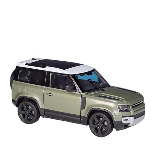 GUOXUN Maßstab 1:24 Geeignet Für LR Defender ORV Simulationsautomodell Aus Legierung(2020Silver Green) von GUOXUN