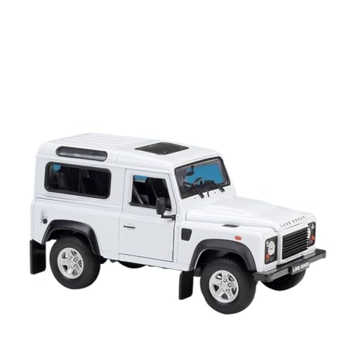 GUOXUN Maßstab 1:24 Geeignet Für LR Defender ORV Simulationsautomodell Aus Legierung(White) von GUOXUN