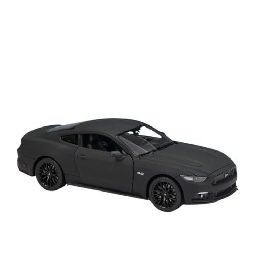 GUOXUN Maßstab 1:24 Passend Für 2015 Mustang GT Sportwagen Simulation Legierung Auto Modell Sammlung Ornamente(Black) von GUOXUN