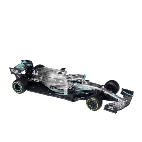 GUOXUN Maßstab 1:43 Für Mercedes-AMG Saison 2019 F1 W10d Simulation Legierung Automodell #44/#77(#44) von GUOXUN