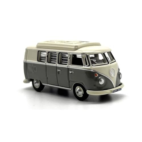 GUOXUN Maßstab 1:76 VW T1 Camper Automodell Klassische Oldtimer-Sammlung von GUOXUN