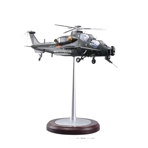 GUOXUN Militärische Veteranen-Ornamente für Z-10 bewaffnete Flugzeuge, Legierung, Geschenkmodell (1:24) von GUOXUN