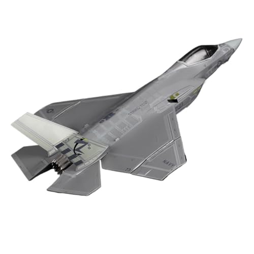 GUOXUN US Military Based Aircraft Fighter Metal Military Model Swing For 1:72F35A Fighter Model Simulation Aircraft Alloy Lightning (F35C1) von GUOXUN