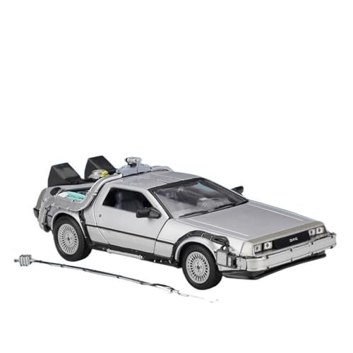 GUOXUN Verhältnis 1:24 Geeignet Für DMC-12 Simulation Legierung Auto Modell Sammlung Ornamente(Back to The Future 1) von GUOXUN