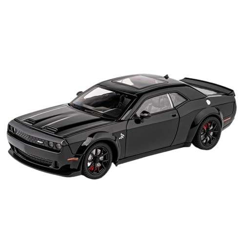 GUOXUN for 1/24 Hellcat Alloy Sports car Model Simulation Sound and Light Pull Back car Toy Ornaments Collectible Toys can be Used von GUOXUN