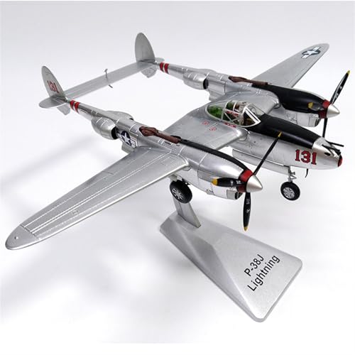 GUOXUN for 1:48 P-38 Lightning Fighter Model Simulation Alloy World War II Classic Fighter Aircraft Military Model von GUOXUN