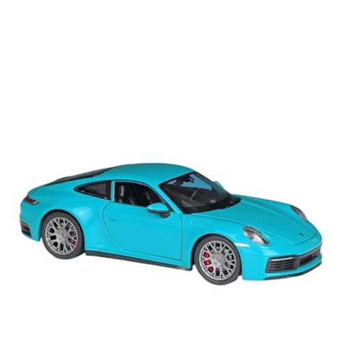 GUOXUN Maßstab 1:24 Geeignet Für 911 Carrera 4S Simulation Legierung Auto Modell Sammlung Ornamente(Blue) von GUOXUN