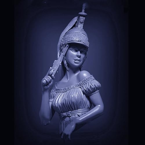 1/10 Ancient European Female Warrior Resin Bust Model Kit Unbemalt und unmontiert Miniatur Resin Modell bausatz //U8x3L4 von GUOZHAN