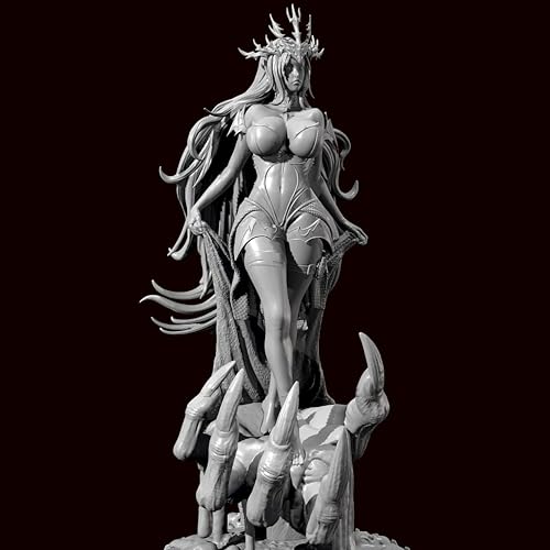 1/24 Ancient Female Warrior Resin Model Kit Unbemalt und unmontiert Resin Model Kit //9x5L4 von GUOZHAN