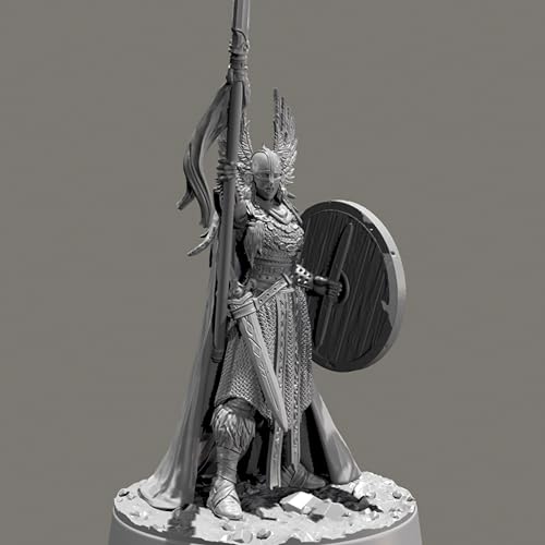 1/24 Ancient Female Warrior Resin Model Kit Unbemalt und unmontiert Soldat Resin Model Kit // b9E6h2 von GUOZHAN