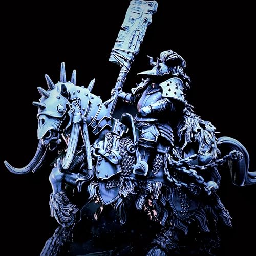 80mm Ancient Hell Samurai Resin Modellbausatz Unbemalter und unmontierter Soldat Resin Modellbausatz // b6E7h10 von GUOZHAN