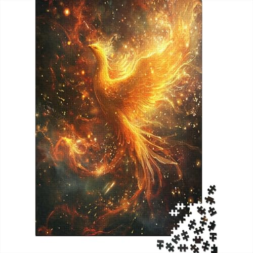 Flamme Pterosaurierier.kgm Puzzle 1000 Teile Für Erwachsene Und Kinder Ab 14 Jahren Für Stressabbauer Puzzel 1000pcs (75x50cm) von GUYDZOOM