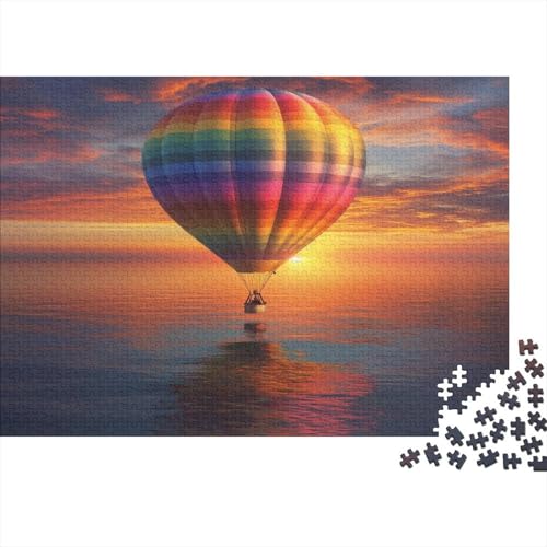 Heißluftballon Puzzlespiel 1000 Teile Jigsaw Puzzle 1000 Puzzle FüR Erwachsene Kinder Senioren Erwachsenen Puzzlespiel Puzzel 1000pcs (75x50cm) von GUYDZOOM