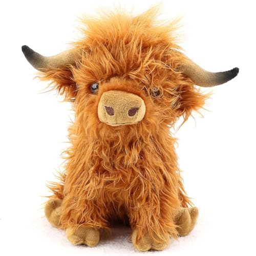 GVMJHYK Highland Cow Soft Plüsch Spielzeug,Hochlandkuh Plüschtier,Schottische Hochlandkuh Kuscheltier Plüschtiere,Realistische Kuscheltier Kuh Toy,für Kinder Party Geburtstag Weihnachten Geschenke GVMJHYK Highland Cow Soft Plüsch Spielzeug,Hochlandkuh Plüschtier,Schottische Hochlandkuh Kuscheltier Plüschtiere,Realistische Kuscheltier Kuh Toy,für Kinder Party Geburtstag Weihnachten Geschenke von GVMJHYK