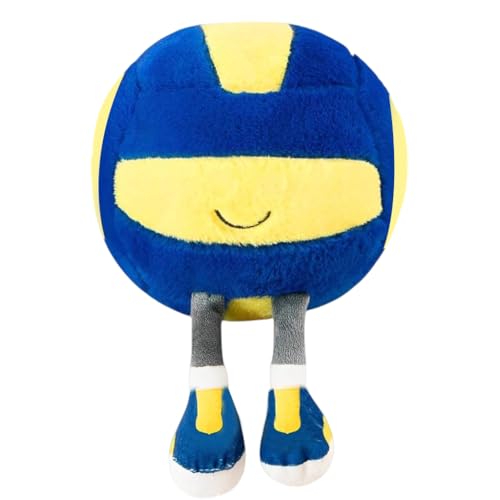 GVMJHYK Volleyball-Plüschtier, Volleyball Plüschpuppe, Niedliches Sport-Plüschkissen for die Zimmer-Sofa-Bett-Dekoration, Kindergeburtstagsgeschenke 25cm GVMJHYK Volleyball-Plüschtier, Volleyball Plüschpuppe, Niedliches Sport-Plüschkissen for die Zimmer-Sofa-Bett-Dekoration, Kindergeburtstagsgeschenke 25cm von GVMJHYK