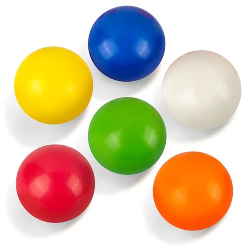 GWAWG 6PCS Stressball Erwachsene,Motivierende Stressbälle ,antistressball für Stressabbau, Schaum Stressabbau Bälle, für Erwachsene und Kinder unter hohem Druck von GWAWG