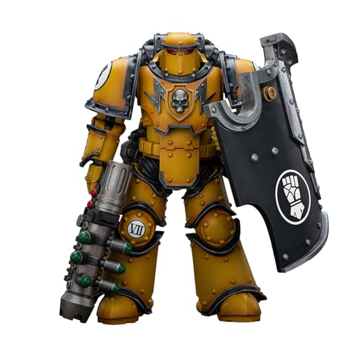 GWTCTOY JoyToy 30K Originallizenz 1:18 Actionfigur, Imperial Fists Legion MkIII Breacher Squad Legion Breacher mit Graviton-Gewehr, 12 cm große Bausätze für Sammel-Actionfiguren von GWTCTOY