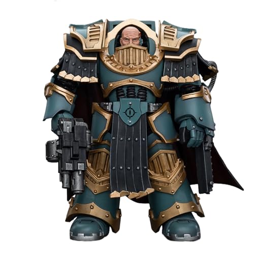 GWTCTOY JoyToy 30K Originallizenz 1:18 Actionfigur, Sons of Horus Legion Praetor in Cataphractii-Terminator-Rüstung, 14 cm große Bausätze für Sammel-Actionfiguren von GWTCTOY