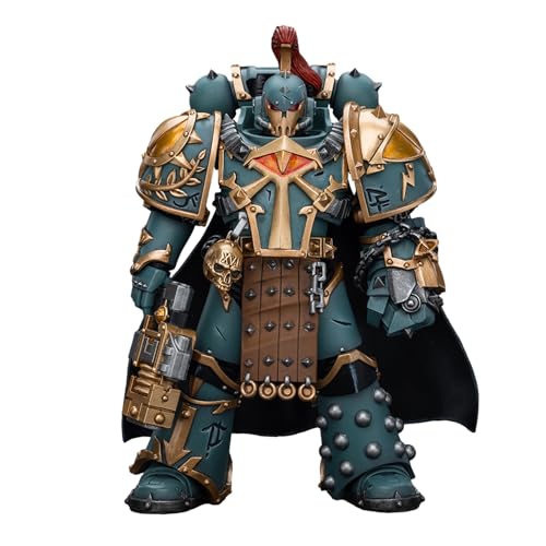 GWTCTOY JoyToy 30K Originallizenz 1:18 Actionfigur, Sons of Horus Legion Praetor mit Energiefaust, 14 cm große Bausätze für Sammel-Actionfiguren von GWTCTOY