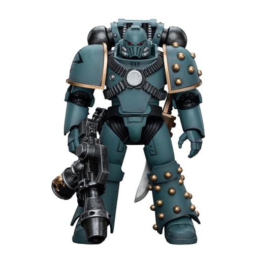 GWTCTOY JoyToy 30K Originallizenz 1:18 Actionfigur, Sons of Horus MKIV Taktischer Trupp Legionär mit Flammenwerfer, 12 cm große Bausätze für Sammel-Actionfiguren von GWTCTOY