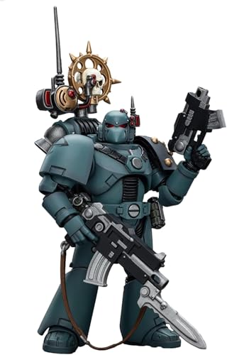 GWTCTOY JoyToy 30K Originallizenz 1:18 Actionfigur, Sons of Horus MKVI Taktischer Trupp Legionär mit Nuncio Vox, 12 cm große Bausätze für Sammel-Actionfiguren von GWTCTOY