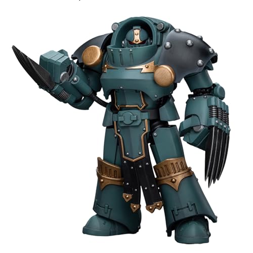 GWTCTOY JoyToy 30K Originallizenz 1:18 Actionfigur, Sons of Horus Tartaros Terminator Squad Terminator mit Blitzklauen, 14 cm große Bausätze für Sammel-Actionfiguren von GWTCTOY