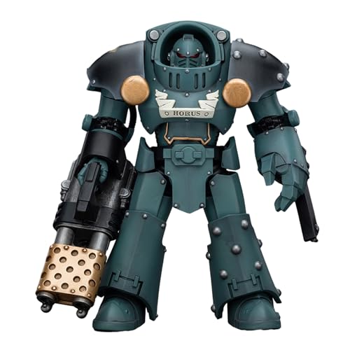 GWTCTOY JoyToy 30K Originallizenz 1:18 Actionfigur, Sons of Horus Tartaros Terminator Squad Terminator mit Kombibolter und Kettenfaust, 14 cm große Bausätze für Sammel-Actionfiguren von GWTCTOY