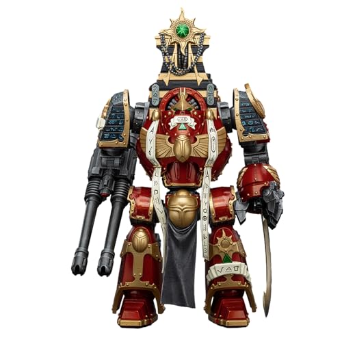 GWTCTOY JoyToy 30K Originallizenz 1:18 Actionfigur, Thousand Sons Contemptor-Osiron Dreadnought with Gravis Force Blade and Gravis Autocannon, 30 cm große Bausätze für Sammel-Actionfiguren von GWTCTOY