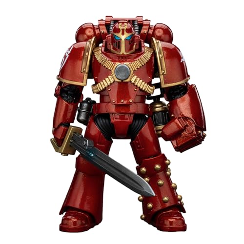 GWTCTOY JoyToy 30K Originallizenz 1:18 Actionfigur, Thousand Sons Legion MK IV Tactical Squad Sergeant with Power Fist, 12 cm große Bausätze für Actionfiguren von GWTCTOY