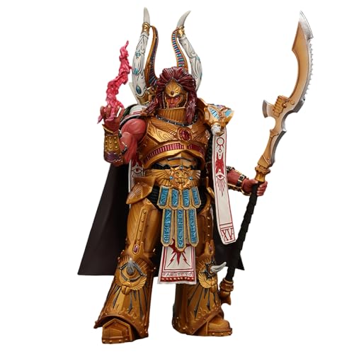 GWTCTOY JoyToy 30K Originallizenz 1:18 Actionfigur, Thousand sons Magnus The Red Primarch of The XVth Legion, 22 cm große Bausätze für Sammel-Actionfiguren von GWTCTOY