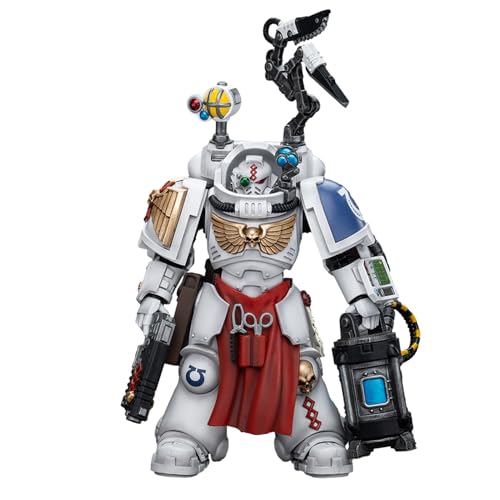 GWTCTOY JoyToy 40K Originallizenz 1:18 Actionfigur, Uitramarines Apotheker Biologis, 12.2 cm große Bausätze für Sammel-Actionfiguren von GWTCTOY