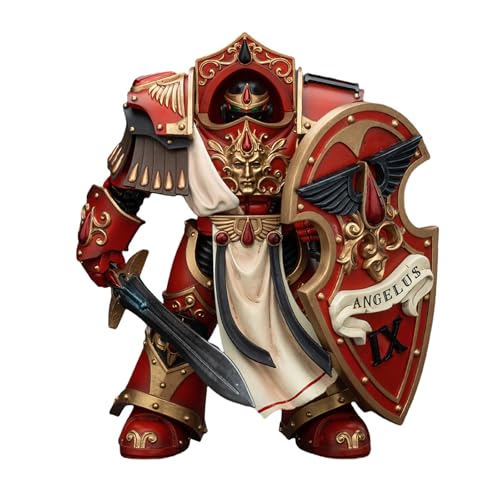 GWTCTOY JoyToy GW 40K Originallizenz 1:18 Actionfigur, Blood Angels Crimson Paladins Squad Crimson Paladin 3, 13CM Bausätze für Sammel-Actionfiguren von GWTCTOY