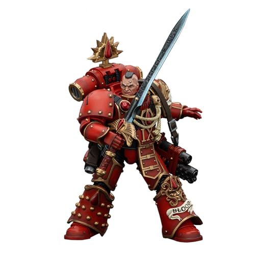 GWTCTOY JoyToy GW 40K Originallizenz 1:18 Actionfigur, Blood Angels Raldoron First Captain of The Blood Angels, 12.4CM Bausätze für Sammel-Actionfiguren von GWTCTOY