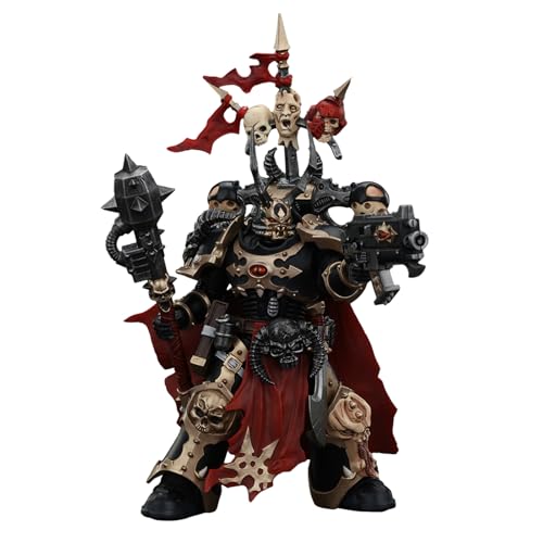 GWTCTOY JoyToy GW 40K Originallizenz 1:18 Actionfigur, Chaos Space Marines Black Legion Chosen Champion with Bolter and Power Maul GWTCTOY JoyToy GW 40K Originallizenz 1:18 Actionfigur, Chaos Space Marines Black Legion Chosen Champion with Bolter and Power Maul von GWTCTOY